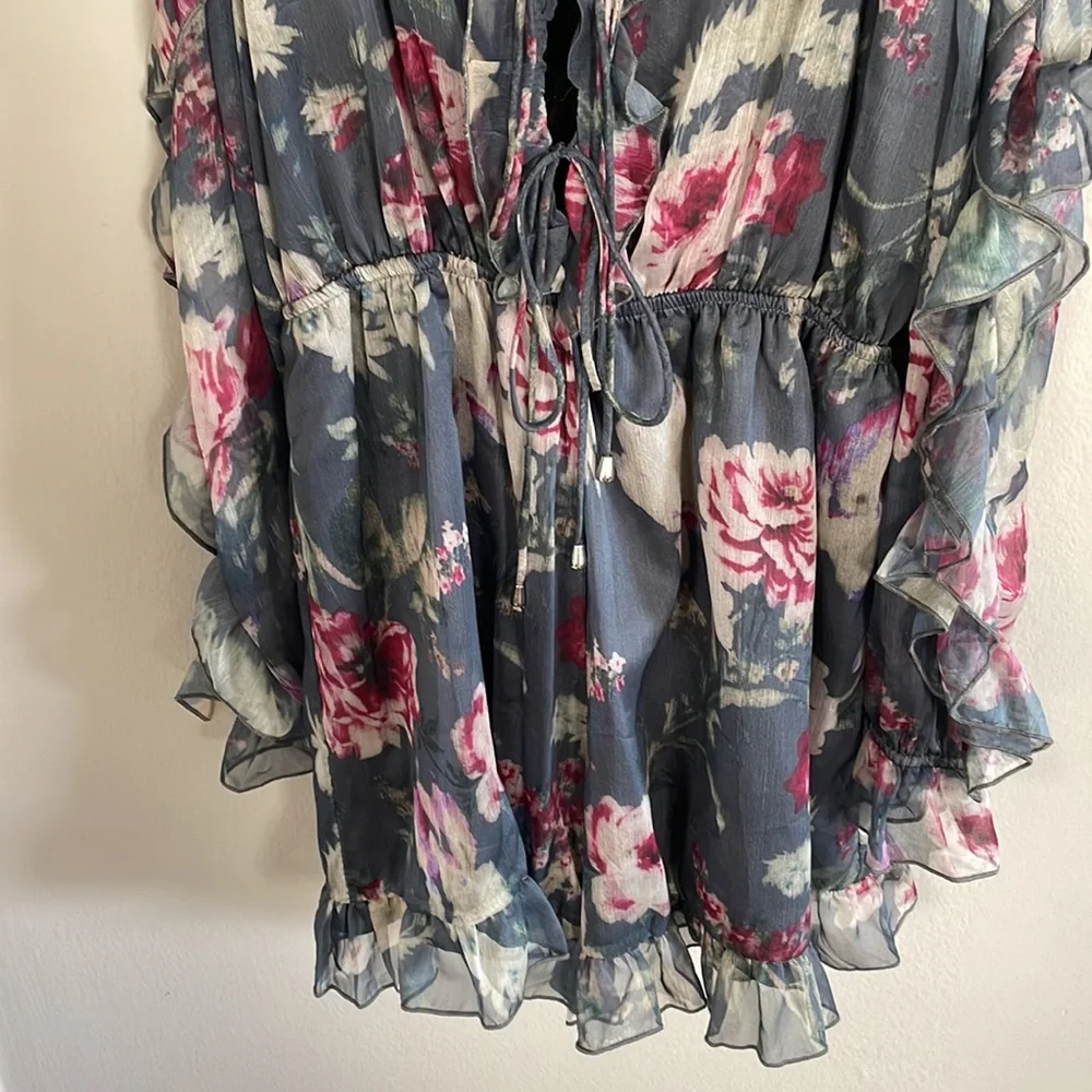 Iris Playsuit floral